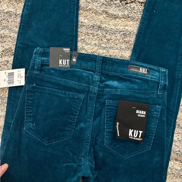 KUT From The Kloth Diana Skinny Jeans Sz 00 NWTKUT Croduroy Diana Skinny -
